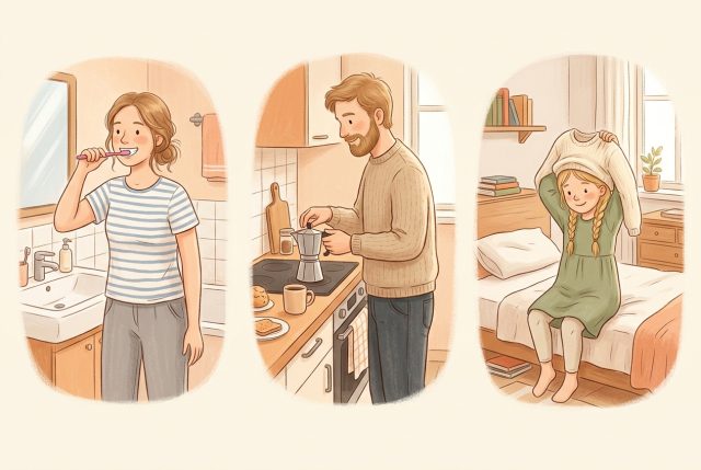 Глаголы: повседневные дела — английские слова по теме