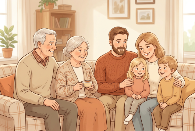 Семья и родственники — английские слова по теме