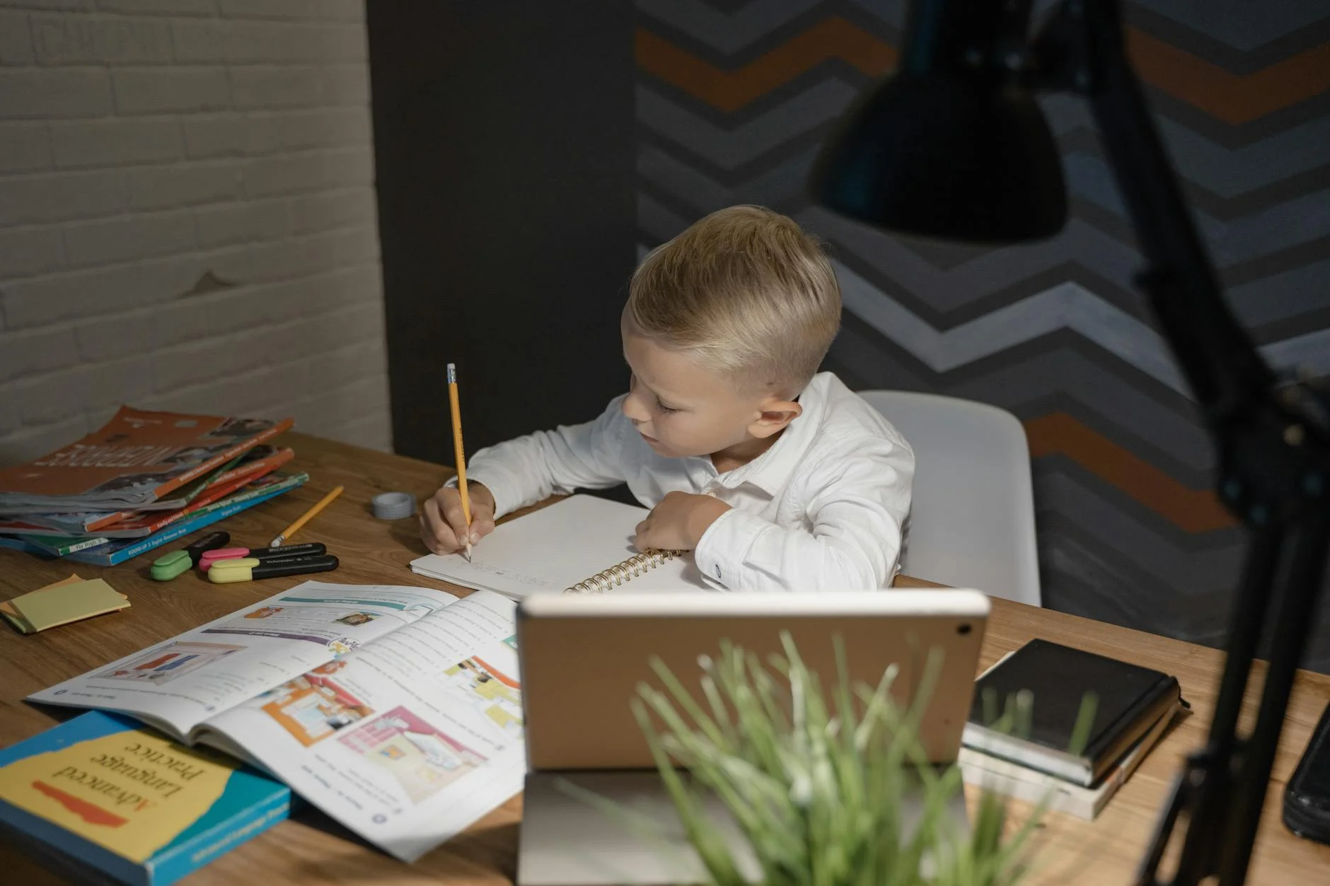Homework (Домашнее задание) — ученик делает уроки