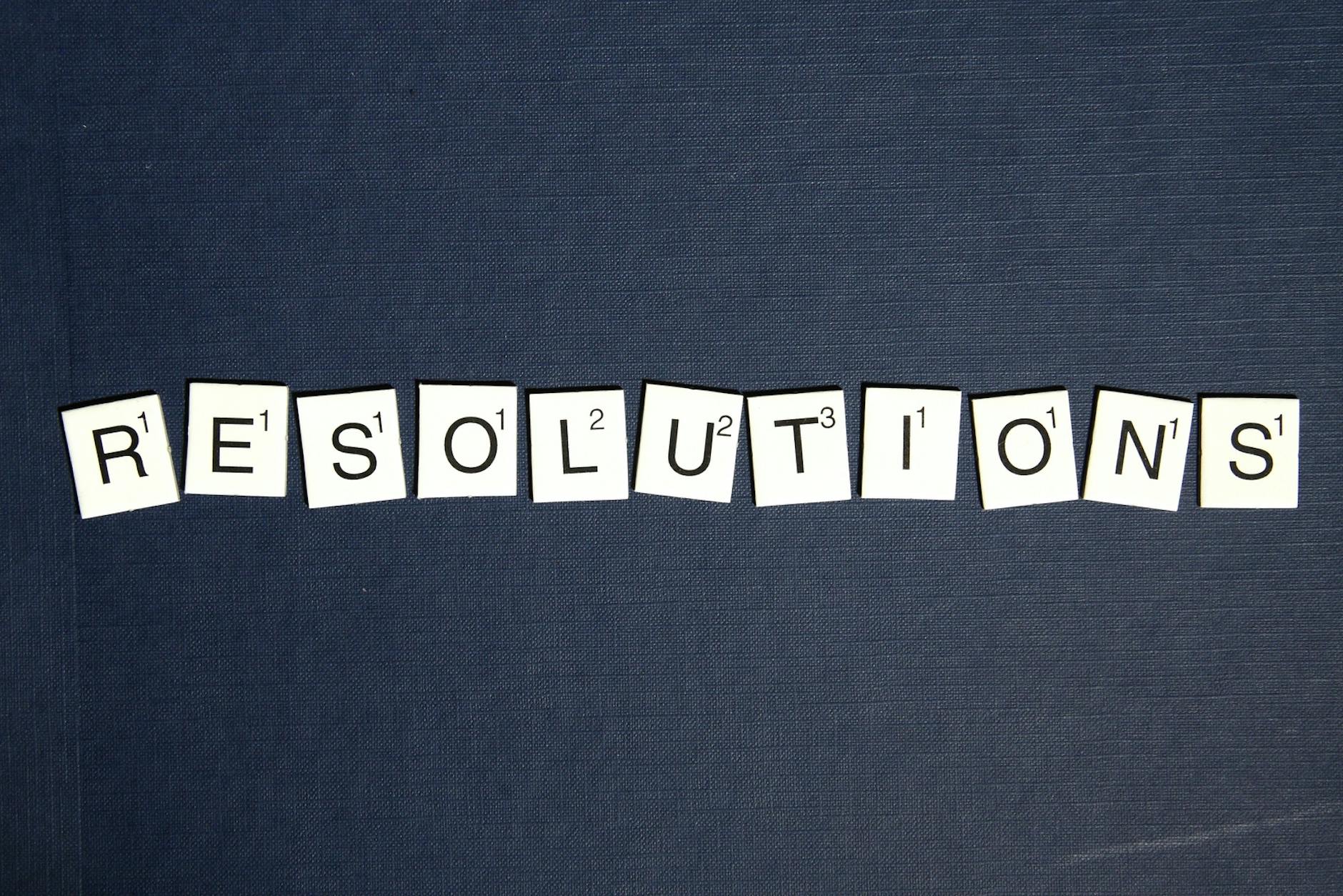 Resolution (Решение) — твердое обещание или разрешение проблемы