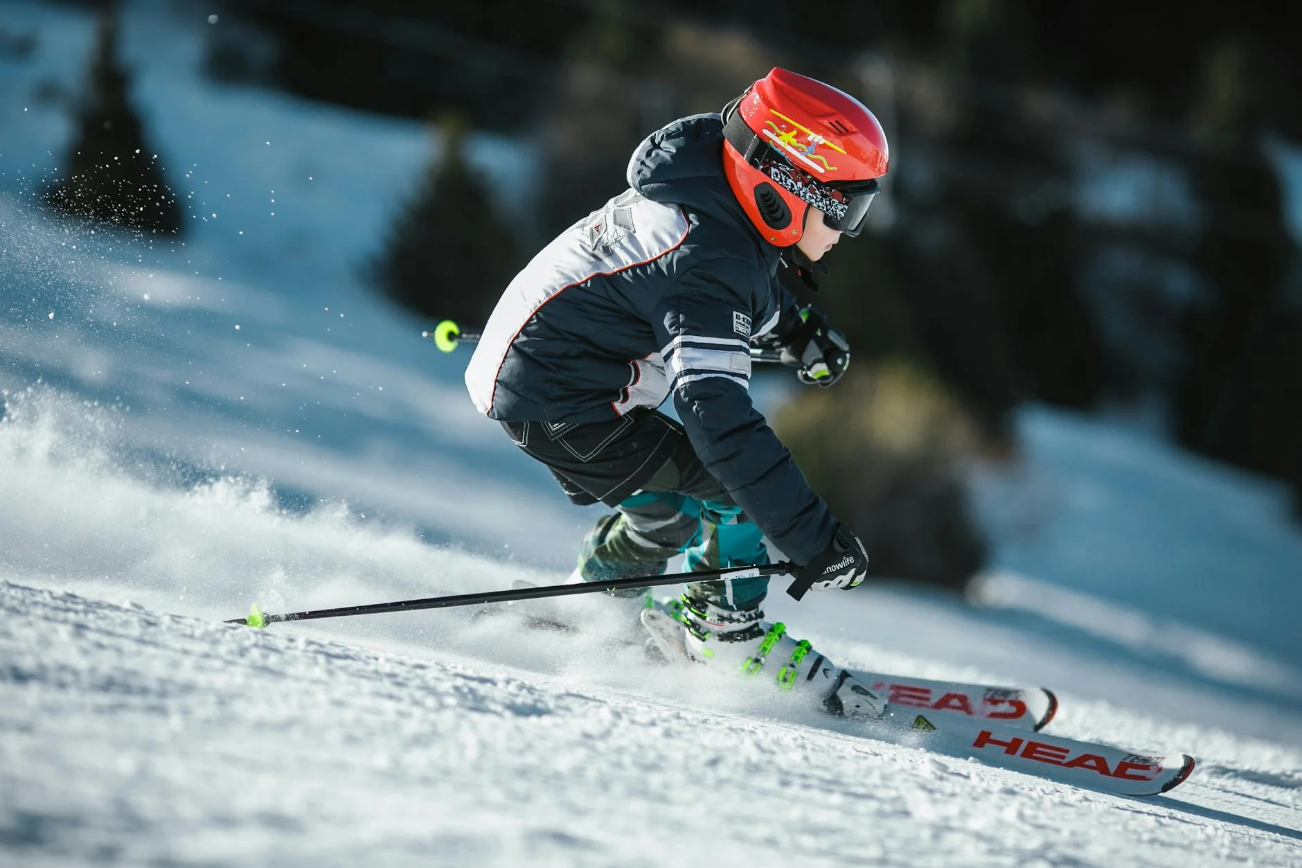 Skiing (Катание на лыжах) — зимний вид спорта