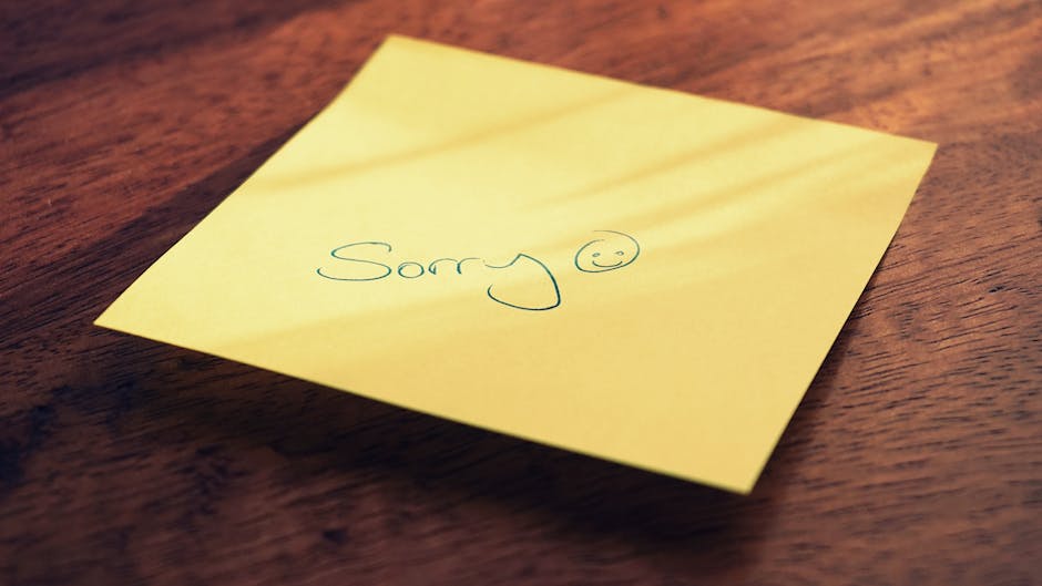 Sorry (Извините) — слово для извинений и сочувствия