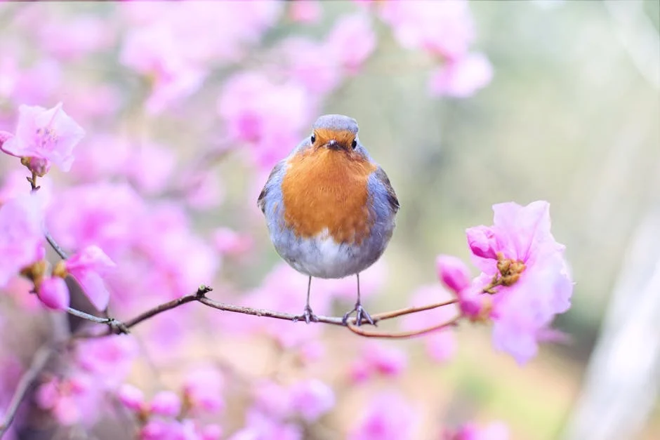 Spring (Весна) — цветущие цветы, пружина, источник воды